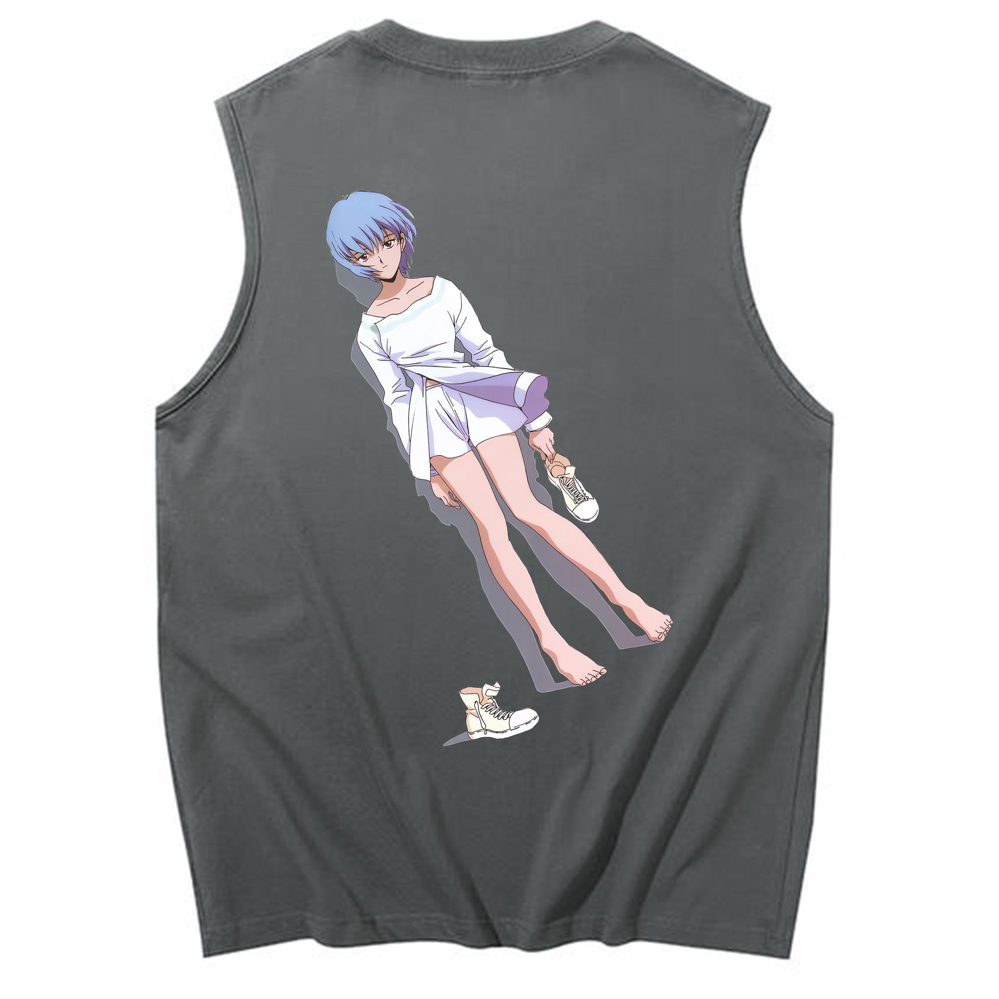 （画像用） EVA 新世紀エヴァンゲリオン コットン100％タンクトップ（背面プリント）